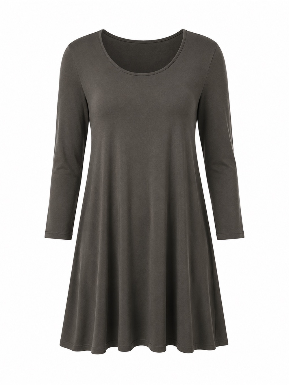 Socialite NWT olive green swing dress, medium